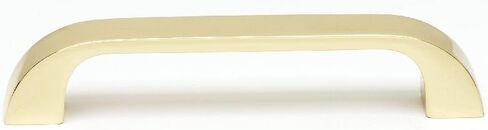 Contemporary 3 3/4" Center Bar Pull Finish: Satin Nickel in Saudi Arabia