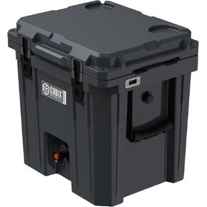 موزع مشروبات محمول من Cubix Outdoors QuadraX سعة 5 جالون للحفلات والتخييم والشاطئ | يُستخدم كإبريق ماء أو مبرد للمشروبات الرياضية | الاحتفاظ بالبرد 5 أيام in Kuwait