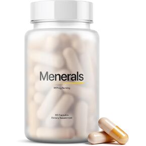 Menerals Mens Multivitamin – Powerful All in One Mineral Supplement for Men – Natural Trace Minerals with Fulvic Acid from Rich American Soil – Supports Daily Energy, Vitality, Focus, and Mens Health in Saudi Arabia