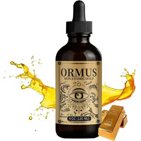 Ormus Monoatomic Gold Oil-Ormus Gold Oil Pineal Gland, Unlock Mental Clarity, Enhance Cellular Health, Increased Energy & Vital Force, Cleanse Your pineal Gland in Saudi Arabia