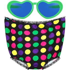 2 Pcs Funny Valentines Day Gift Granny Panties Jumbo Heart Shaped Sunglasses Romantic Novelty Gift for Adults Men Women in Saudi Arabia