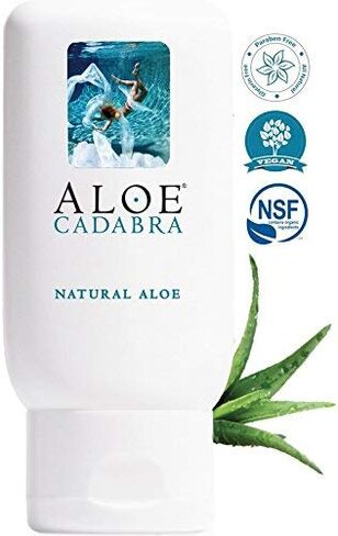 مرطب مهبلي طبيعي من ألو كادابرا، صبار عضوي غير ملطخ، درجة حموضة متوازنة (غير معطر 2.5 أونصة، عبوة واحدة) in Kuwait