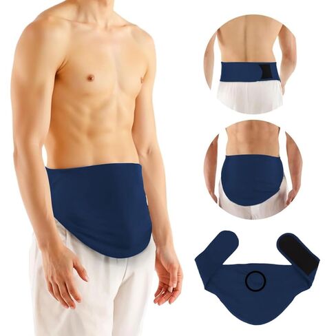 Ostomy Belt for Men & Women | Colostomy Ostomy Bag Covers for Sports | Discreet Ileostomy Belt | Ostomy Bag Cover | Ostomy Wrap Abdomen | Inner Pocket to Hold Ostomy Pouch (Black, Medium) in Saudi Arabia