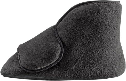 Silvert's Men’s & Women’s Extra Wide - Soft Fleece Diabetic Bootie Slippers for Seniors in Saudi Arabia