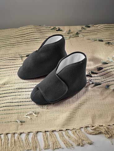 Silvert's Men’s & Women’s Extra Wide - Soft Fleece Diabetic Bootie Slippers for Seniors in Saudi Arabia