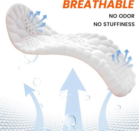 Steppers Insoles for Men and Women, 4D Memory Foam Cloud Insoles with Arch Support, Anti-Fatigue Comfort, Shock Absorption Soles and Foot Pain Relief, Trim to Fit All Shoe Types (for Men 6.5-11) in Saudi Arabia
