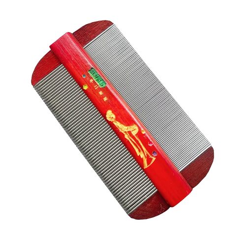 Extra Fine Stainless Steel Lice Comb Easy to Remove Nits and Eggs Reuseabe and Reliable Hair Lice Treatment Combs 4inches Different Double-Sided Needles for All Types Hair Useful in Saudi Arabia