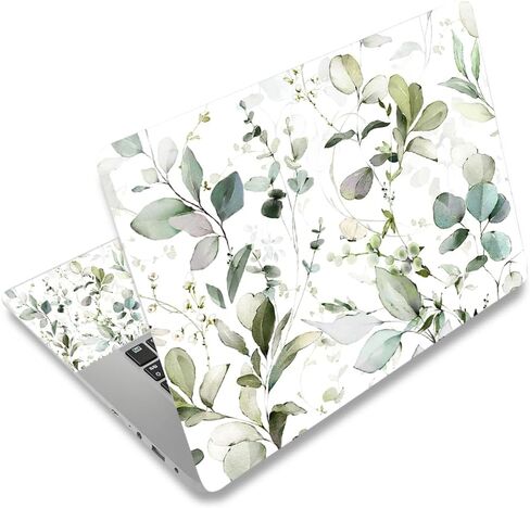 Laptop Skin Sticker Decal,14 15 15.4 15.6 inch Laptop Notebook Vinyl Skin Sticker Cover Protector for Women Men, Reusable Decorative Waterproof Removable in Saudi Arabia