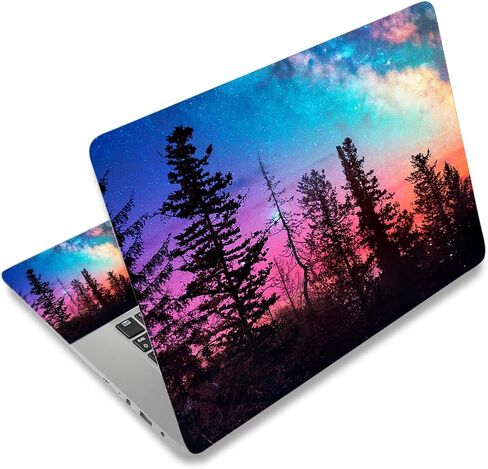 Laptop Skin Sticker Decal,14 15 15.4 15.6 inch Laptop Notebook Vinyl Skin Sticker Cover Protector for Women Men, Reusable Decorative Waterproof Removable in Saudi Arabia