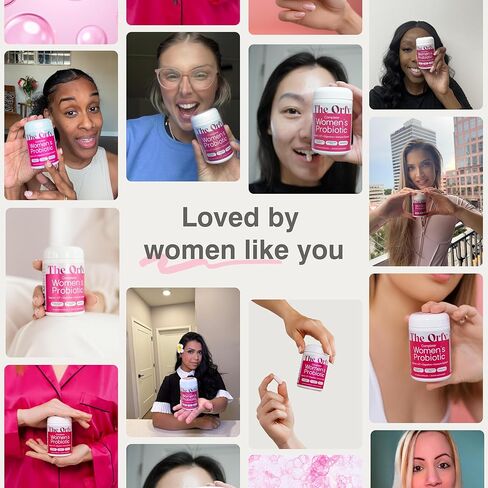 البروبيوتيك الكامل للنساء - الصحة المهبلية، وUT، والجهاز الهضمي والمناعي - 60 مليار وحدة تشكيل مستعمرة، و16 سلالة بروبيوتيك، والبريبايوتكس والبروبيوتيك مع الريحان المقدس - مرة واحدة يوميًا، 30 عددًا in Kuwait