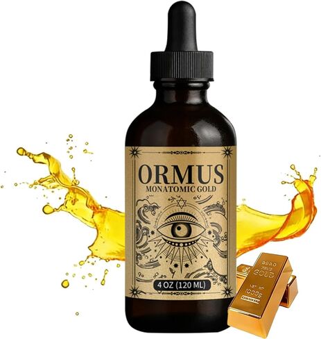 Ormus Monoatomic Gold Oil-Ormus Gold Oil Pineal Gland, Unlock Mental Clarity, Enhance Cellular Health, Increased Energy & Vital Force, Cleanse Your pineal Gland in Saudi Arabia