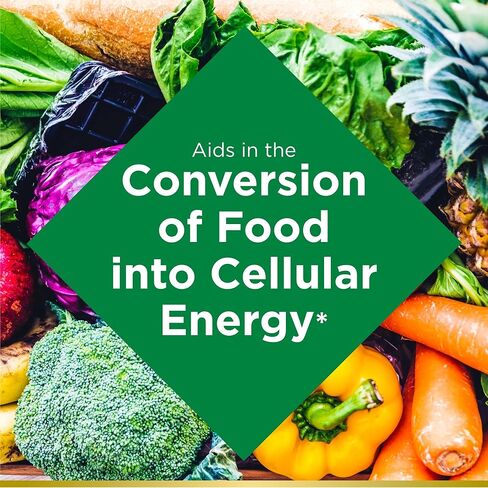 Nature's Bounty فيتامين ب، فيتامين ب-2 100 ملجم كمكمل ريبوفلافين، يساعد على استقلاب الطاقة، 100 قرص نباتي مغلف، كمية تكفي 100 يوم in Saudi Arabia