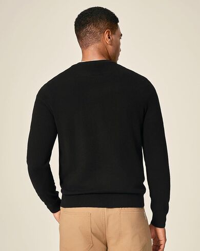 KVSS Men's Crewneck 100% Pure Cashmere Sweater, Pullover Cashmere Sweaters for Mens | Luxury from Inner Mongolia in Saudi Arabia