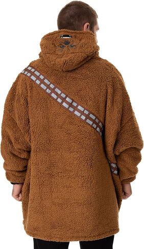 STAR WARS Unisex Wearable Blanket Hoodie | Adults Hooded Pullover Character Graphics in Saudi Arabia