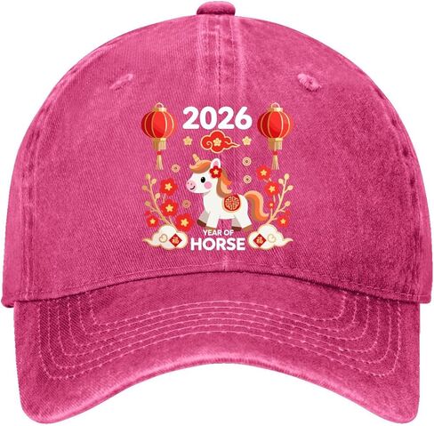 Year of The Horse 2026 Sun Hat Camping Caps for Him in Saudi Arabia