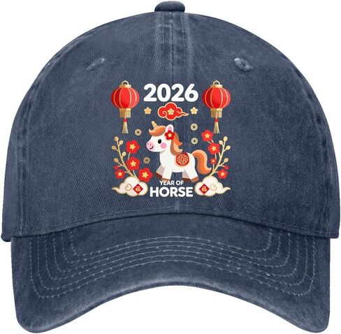 Year of The Horse 2026 Sun Hat Camping Caps for Him in Saudi Arabia