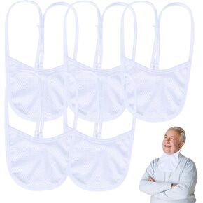 Tracheostomy Neck Stoma Cover (Khaki-White-Navy-3pcs, Small) in Kuwait