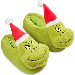 Get Trend Kids Slippers, Plush Pull-On Indoor Anti-Slip House Shoes Soft Fuzzy Footwear Christmas Secret Santa Gifts for Kids in Saudi Arabia