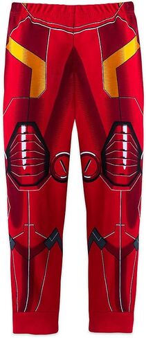 طقم بيجامة زي الرجل الحديدي من Marvel PJ Pals للأولاد، أحمر، 10 in Kuwait