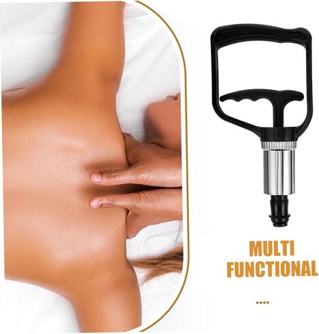 SAFIGLE 2pcs Handheld Manual Cupping Pump Massage Suction Cupping Tool Device Plastic Material Easy to Use Lightweight in Saudi Arabia