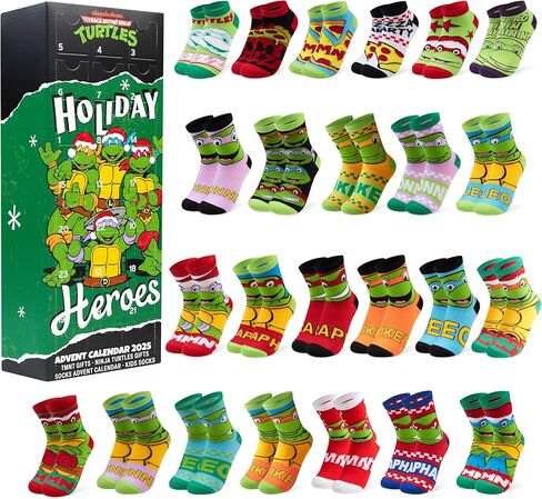 Get Trend Paw Patrol 24 Pcs Socks Advent Calendar 2025 for Girls, Christmas Countdown, Novelty Socks Size 3–6 Yrs with Gift Box, Gifts for Girls (Multi Skye) in Saudi Arabia