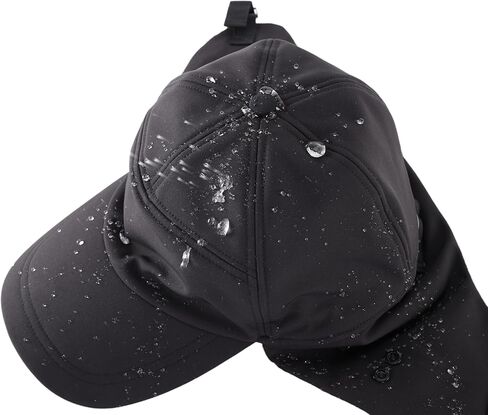 Connectyle Warm Winter Hat with Ear Flaps Mask Cold Weather Outdoor Ski Cap Water-Resistant Baseball Trapper Hat for Men in Saudi Arabia