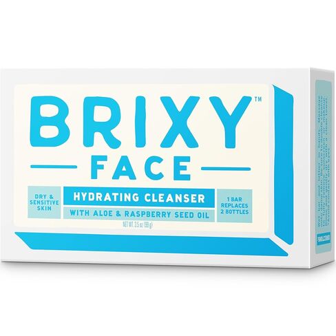 BRIXY Blemish Control Facial Cleansing Bar – Salicylic Acid Unclogs Pores And Balances Natural Oils, Ceramides and Niacinamide Promote Heathy Skin Barrier, pH Balanced, Soap Free, Vegan in Saudi Arabia