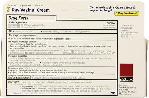 كلوتريمازول 3 - كريم مهبلي نهاري - 0.74 أونصة (عبوة من قطعتين) in Kuwait