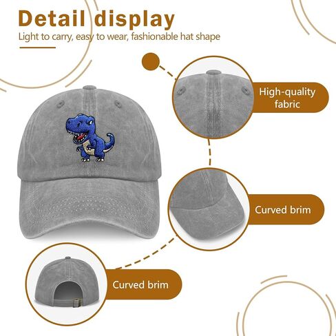 Embroidered Kids Hat, Cute Hat, Animal Baseball Cap Gift for Boys Girls in Saudi Arabia