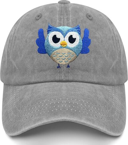 Embroidered Kids Hat, Cute Hat, Animal Baseball Cap Gift for Boys Girls in Saudi Arabia