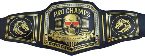 Championship Title Belt Replica, World Heavyweight Wrestling Belt Adult Size for Men, Women in Saudi Arabia