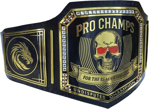 Championship Title Belt Replica, World Heavyweight Wrestling Belt Adult Size for Men, Women in Saudi Arabia