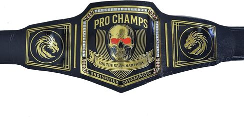 Championship Title Belt Replica, World Heavyweight Wrestling Belt Adult Size for Men, Women in Saudi Arabia