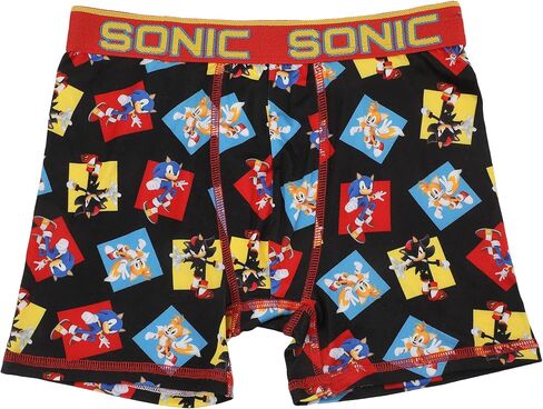 Bioworld Sonic the Hedgehog Modern All-Over Prints Boys’ Boxer Briefs Multipack (5 Pack) in Saudi Arabia