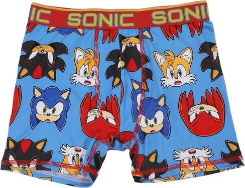 Bioworld Sonic the Hedgehog Modern All-Over Prints Boys’ Boxer Briefs Multipack (5 Pack) in Saudi Arabia