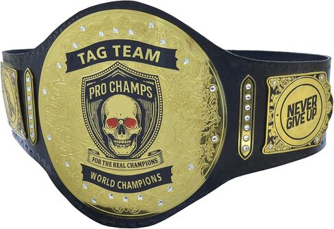 Championship Title Belt Replica, World Heavyweight Wrestling Belt Adult Size for Men, Women in Saudi Arabia