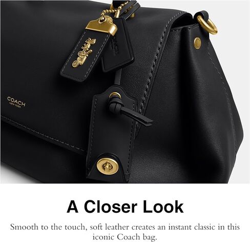 COACH womens Slouchy Rogue Top Handle Bag in Saudi Arabia
