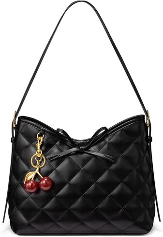 LOVEVOOK Purses for Women Soft Leather Hobo Handbags Quilted Crossbody Bag Designer Carteras Para Mujer Bucket Purse in Kuwait