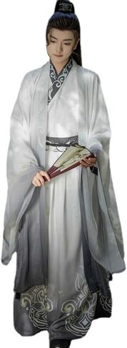 ملابس هانفو وي وجين القديمة، النمط الصيني، طول الخصر للجنسين، ملابس يومية متعددة الاستخدامات in Kuwait