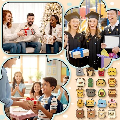 tondiamo دبوس إيجابي دبابيس تحفيزية مضحك المينا دبابيس السائبة للبالغين بطاقة ملهمة هدية ملهمة للموظفين زميل العمل عيد الميلاد حشو in Kuwait