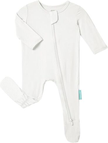 Baby Zipper Votie Pajamas ، SuperSoft Bamboo Rayon Baby Baby PJS Boy Girl 0-3-6-9-18-24 شهرًا in Kuwait