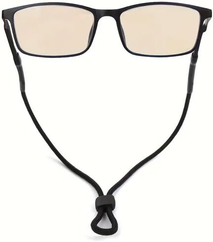 2pcs Sports Eyeglasses Strap Holder Anit Slip Glasses Cord Retainer, Adjustable Outdoor Sports Sunglasses Chain Women Men in Saudi Arabia