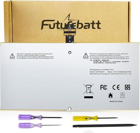 6Cell Battery fit Acer Aspire One 756 AO756 V5-171 725, TravelMate B113 B113M B113-M, fit Acer C7/ C710 Chromebook Series, fit AL12X32 AL12A31 AL12B31 AL12B32 [11.1V 5200mAh/58Wh] -Futurebatt in Saudi Arabia