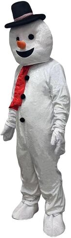 Christmas Snowman Costume Cosplay Mascot Costume for Adult Party Costume in Saudi Arabia