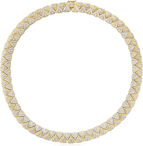 روس سيمونز 2.00 ط م. t.w. قلادة طوق الماس من الذهب عيار 18 قيراطًا على الجنيه الاسترليني in Kuwait