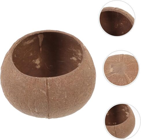 Candle Coconut Shell Bowl Creative Storage Jar for DIY Candles Natural Coconut Bowl for Beach Decor Unique Candle Container for Home Party Use in Saudi Arabia