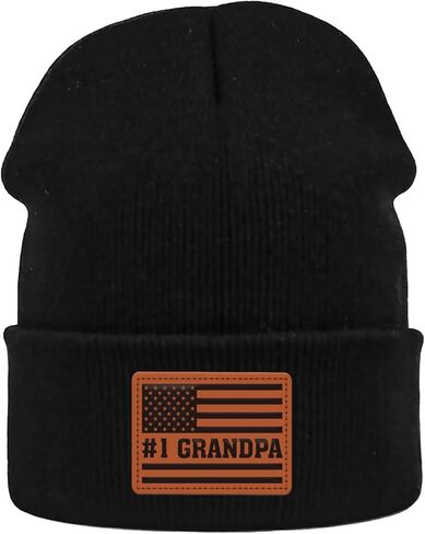 Gifts for Grandpa from Grandkids, Winter Hat Beanie for Grandfather, Christmas Birthday Gift for Grandpa in Saudi Arabia