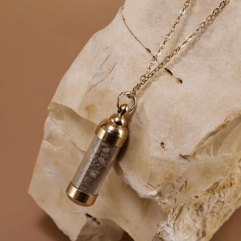 Authentic Holy Land Soil from The Temple Mount Jerusalem, The Only Way to Truly Own Part of The Sacred Soil, Rare Faith Religious Gifts from the Holiest Site, Christian Necklace for Women & Men in Saudi Arabia