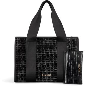 حقيبة حمل يومية FLAUNT مع حقيبة هاتف للنساء - خفيفة الوزن، معتمدة من شركات الطيران، سهلة الحمل، قابلة للطي والغسل in Kuwait