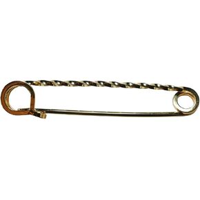 Stock Tie Pin - Traditional Gold Spiral in Kuwait